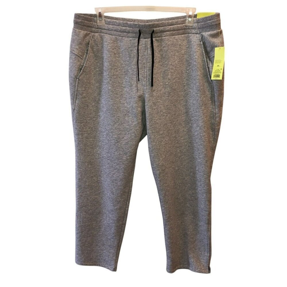 New All in Motion Womens XXL Heather Gray Pockets Drawstring Sweatpants Pants - Picture 3 of 9